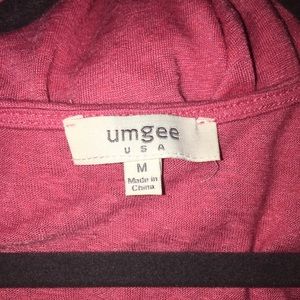 Pink cold should tunic